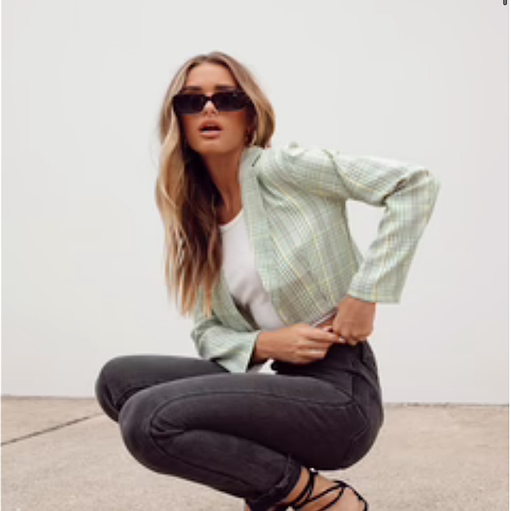 Princess Polly Gussy Cropped Blazer